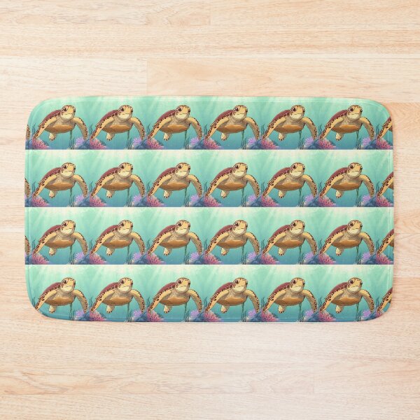 Item preview, The Curious Sea Turtle designed and sold by PTB-SHOP.