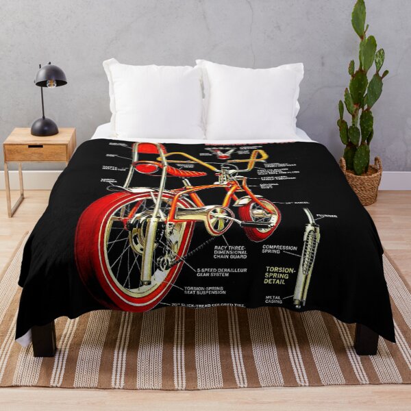 Item preview, BICYCLES : Vintage 1972 Wild Dragster Bike Advertising Print designed and sold by posterbobs.