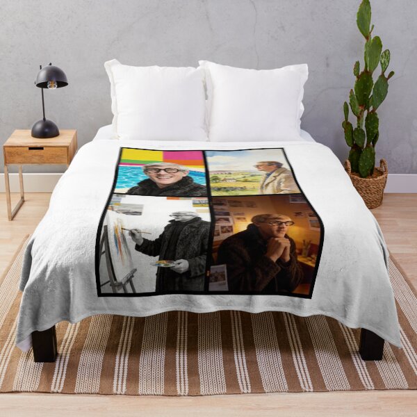Item preview, David Hockney Memorial 1937–2026 designed and sold by HealthyEnvy.