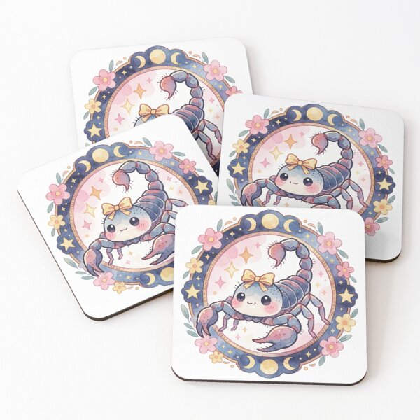 Item preview, Scorpio Zodiac Sticker | Celestial Scorpion Astrology Art designed and sold by AillustriaAK.
