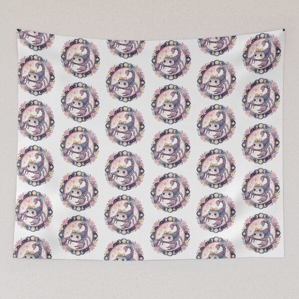 Item preview, Scorpio Zodiac Sticker | Celestial Scorpion Astrology Art designed and sold by AillustriaAK.