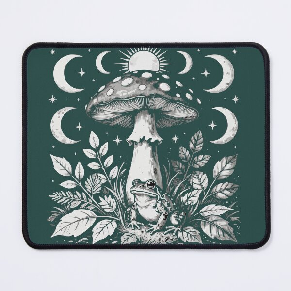 Item preview, Mushroom Frog T-Shirt – Moon Witchcore Nature Graphic designed and sold by VikArtStudio.