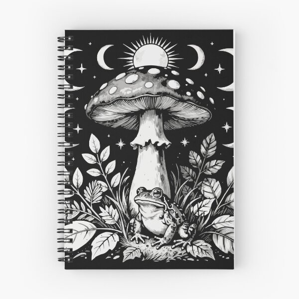 Item preview, Mushroom Frog T-Shirt – Moon Witchcore Nature Graphic designed and sold by VikArtStudio.