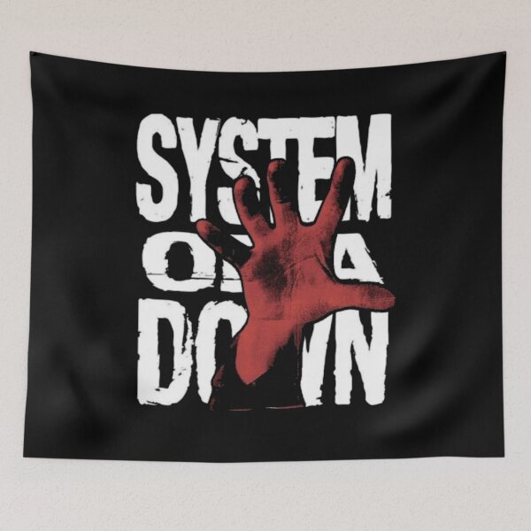Item preview, SOAD metal band legends vintage album cover fan art  designed and sold by LovPrime.