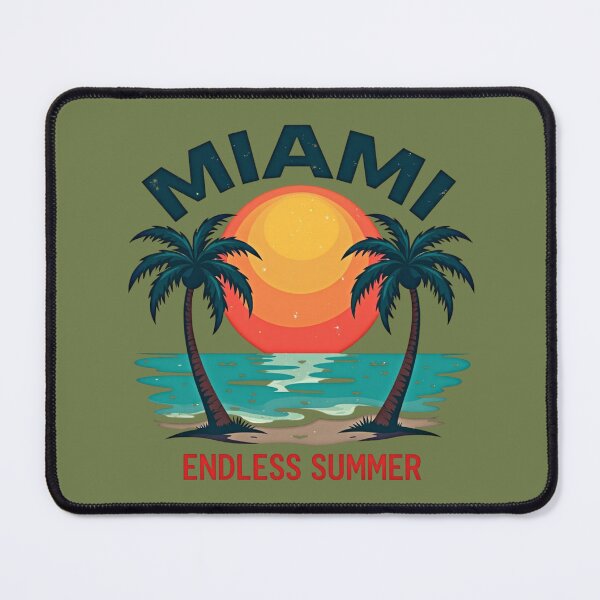 Item preview, Retro Miami Beach Sunset Endless Summer designed and sold by piketo.