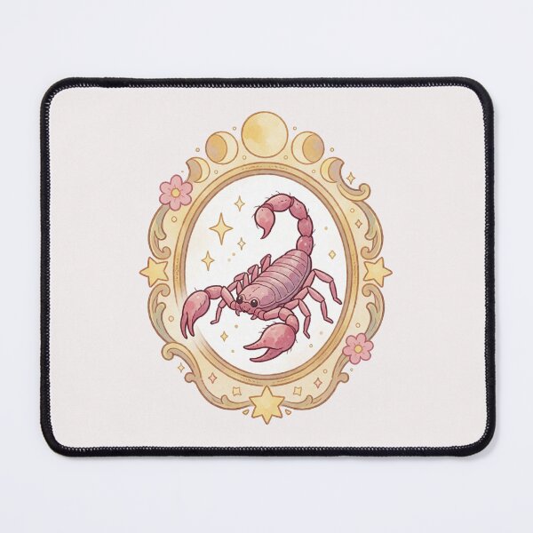 Item preview, Scorpio Zodiac Sticker | Celestial Scorpion Astrology Art designed and sold by AillustriaAK.