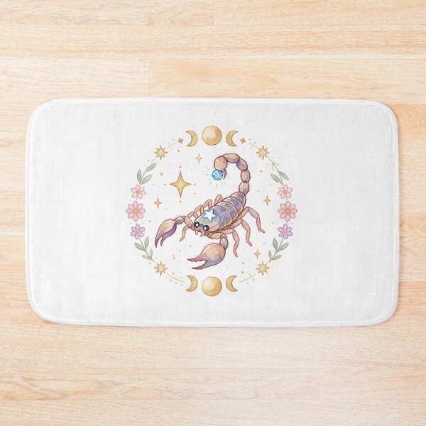 Item preview, Scorpio Zodiac Sticker | Celestial Scorpion Astrology Art designed and sold by AillustriaAK.