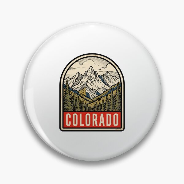 Item preview, Retro Colorado Rocky Mountains Cabin Vintage Travel designed and sold by Paper Drip.