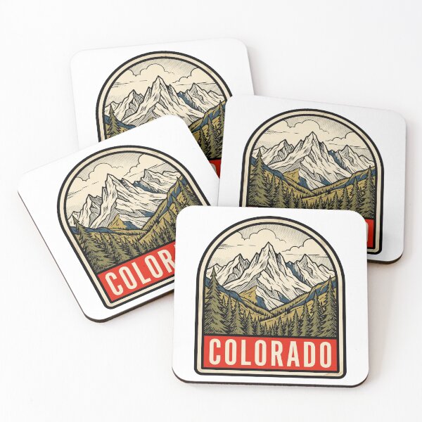 Item preview, Retro Colorado Rocky Mountains Cabin Vintage Travel designed and sold by Paper Drip.
