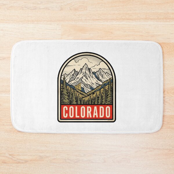 Item preview, Retro Colorado Rocky Mountains Cabin Vintage Travel designed and sold by Paper Drip.