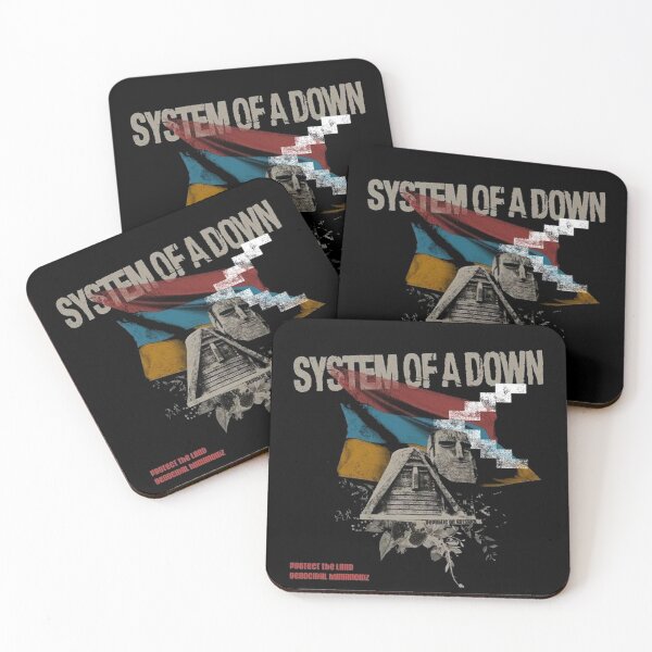 Item preview, SOAD protect the land metal band legends vintage album cover fan art  designed and sold by LovPrime.
