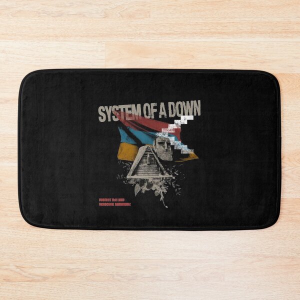 Item preview, SOAD protect the land metal band legends vintage album cover fan art  designed and sold by LovPrime.