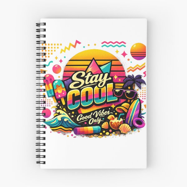 Item preview, Retro Geometric Shapes – Neon 80s Summer Aesthetic Design designed and sold by EdgeSphere.