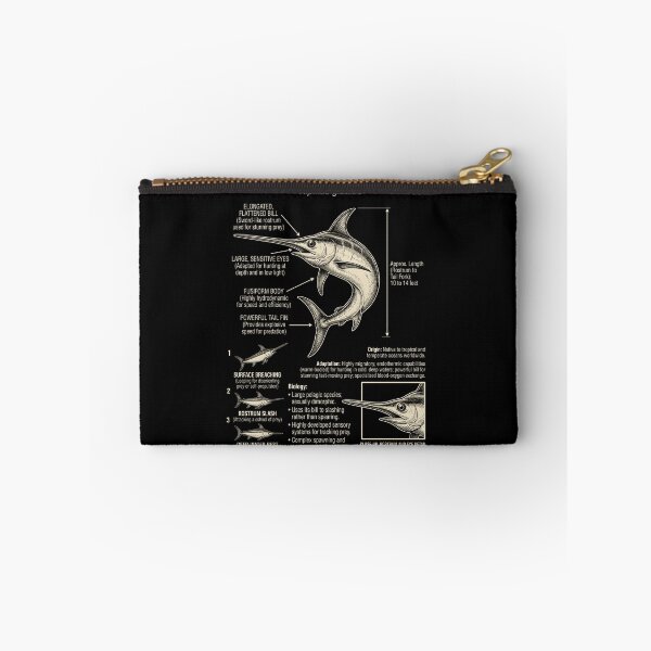 Item preview, Swordfish Scientific Anatomy Biology Animal Lover designed and sold by Kimberley King Art  King Art.