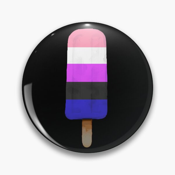 Item preview, Cute Genderfluid Pride Flag Popcicle designed and sold by TackyTime.