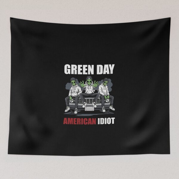 Item preview, Green Aliens American #4106 designed and sold by lukas-lei-art.
