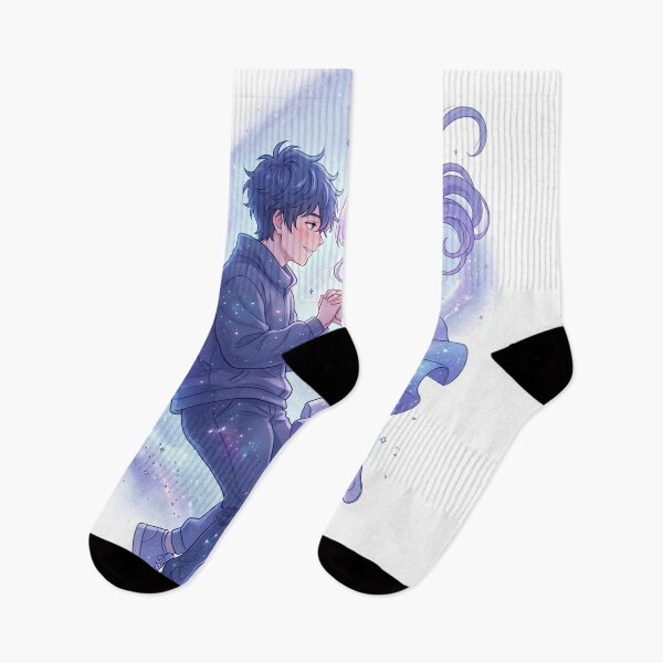 Item preview, Galaxy Anime Couple – Dreamy Space Love Aesthetic designed and sold by krishna-artdesigns.