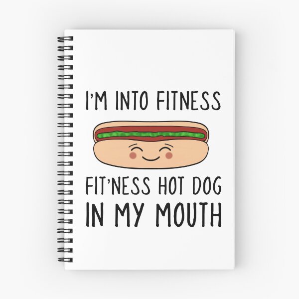 Item preview, Funny Workout Hot Dog Pun designed and sold by Sartoris Art.