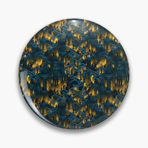 Item preview, Isometric Gothic Fantasy Castle Maze – Dark Cathedral City RPG Art Design designed and sold by MDSDesigns.