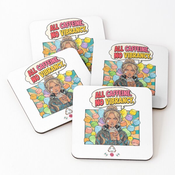 Item preview, Comic Pop Coffee Chaos designed and sold by m-yoga-store.
