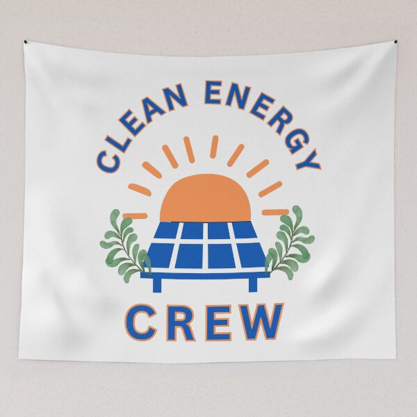 Item preview, Clean Enegy Crew designed and sold by FiberatWorkTechs.