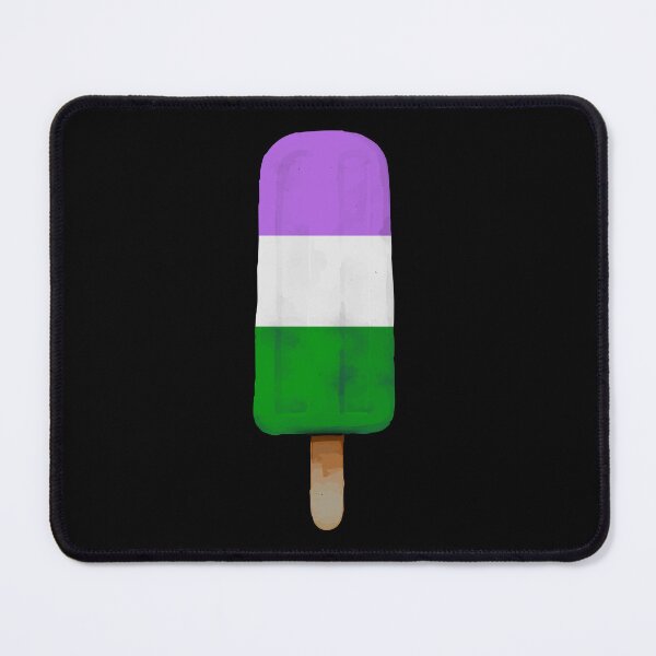 Item preview, Cute Genderqueer Pride Flag Popcicle designed and sold by TackyTime.