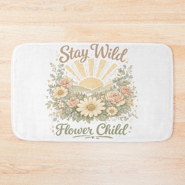 Item preview, Stay Wild Flower Child designed and sold by Girlsale.