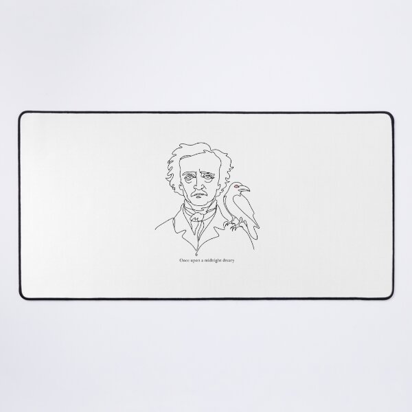 Item preview, Once Upon a Midnight Dreary Minimalist Line Art designed and sold by Fenay Designs.
