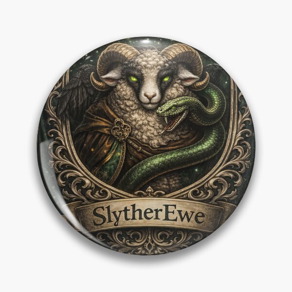 Item preview, SlytherEwe House Banner | Hogwooltz Sheepism Parody designed and sold by Thpoar.
