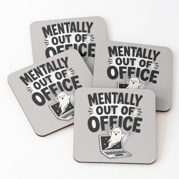 Item preview, Mentally Out of Office Funny Burnout T-Shirt | Sarcastic Office Humor designed and sold by Agith Loren .