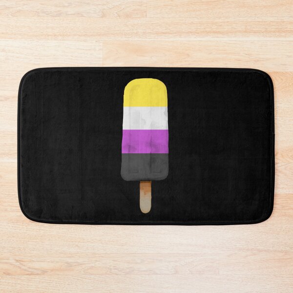 Item preview, Cute Nonbinary Pride Flag Popcicle designed and sold by TackyTime.