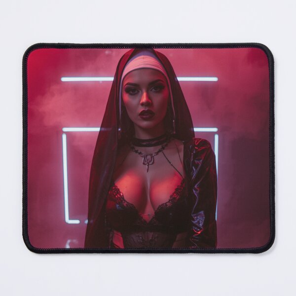 Item preview, Cyberpunk Nun designed and sold by NoFaithNun.