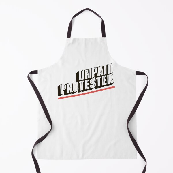 Item preview, Political UNPAID PROTESTOR Anti Trump MAGA PROTEST Economy GOP Gas Prices War Corruption Epstein Files designed and sold by Space Ghettos.