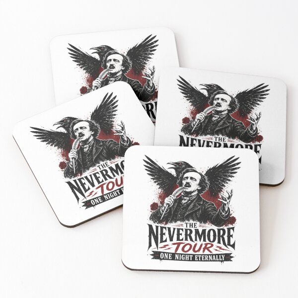 Item preview, The Nevermore Tour Edgar Allan Poe Rock Concert Parody designed and sold by Fenay Designs.