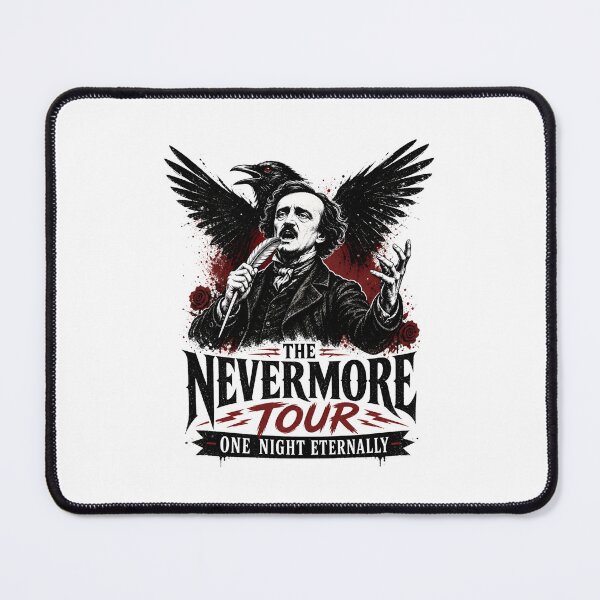 Item preview, The Nevermore Tour Edgar Allan Poe Rock Concert Parody designed and sold by Fenay Designs.