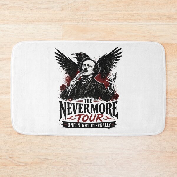 Item preview, The Nevermore Tour Edgar Allan Poe Rock Concert Parody designed and sold by Fenay Designs.
