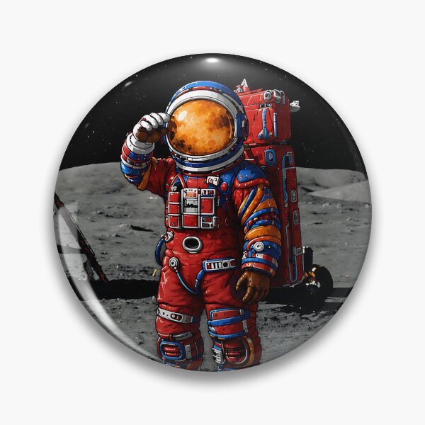 Item preview, Red Spaceman To The Moon designed and sold by Choorstar.
