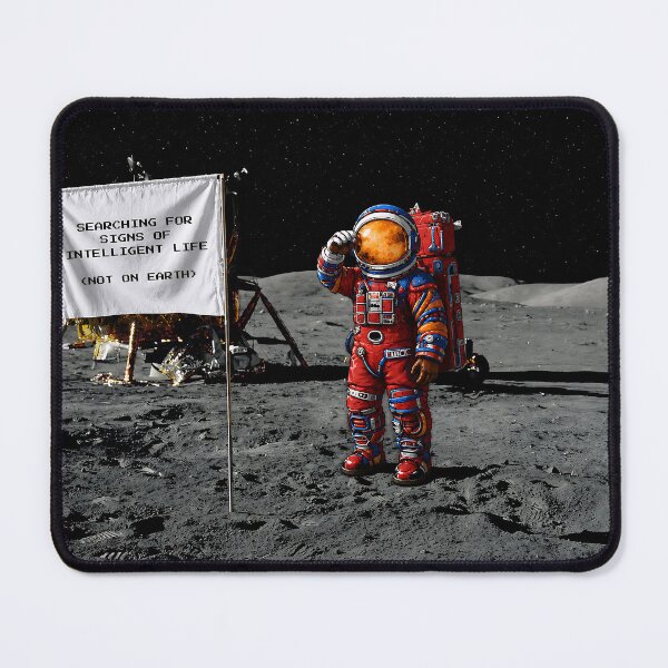 Item preview, Red Spaceman To The Moon designed and sold by Choorstar.