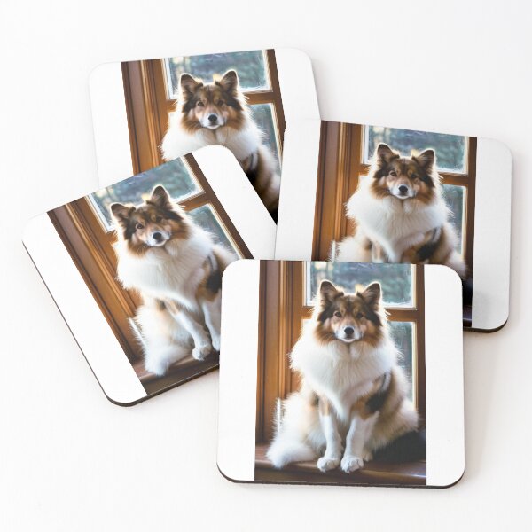 Item preview, Animals - Rough Collie Dog Breed, Dignified and Serene Animal Portrait designed and sold by DoodyPets.