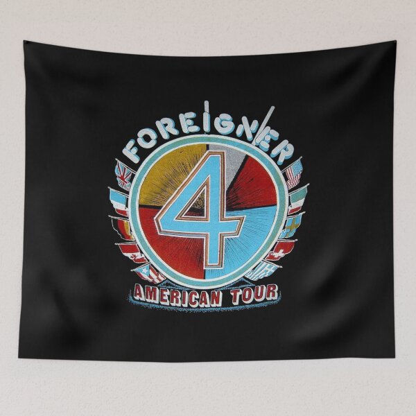 Item preview, rock band logo retro vintage fan art american tour designed and sold by LovPrime.
