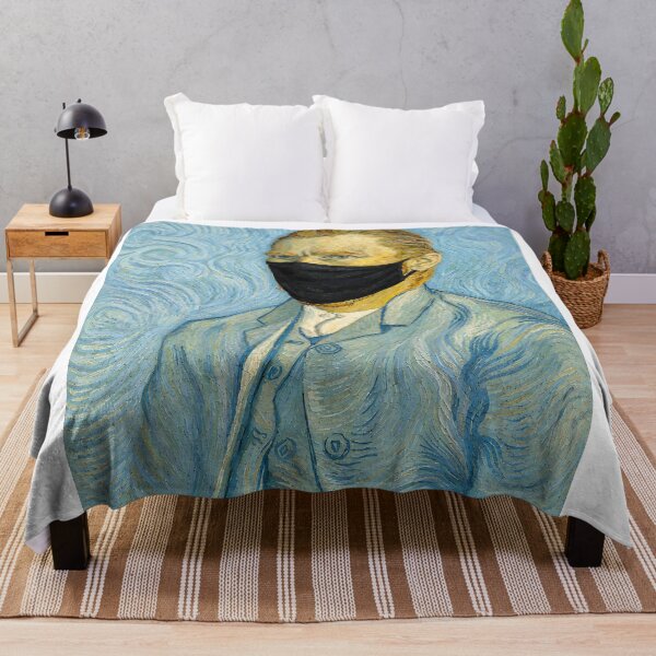 Item preview, Van Gogh Reaction Art | Funny Starry Night Inspired Parody Wall Art & Apparel designed and sold by Awful Whiff Art Co.