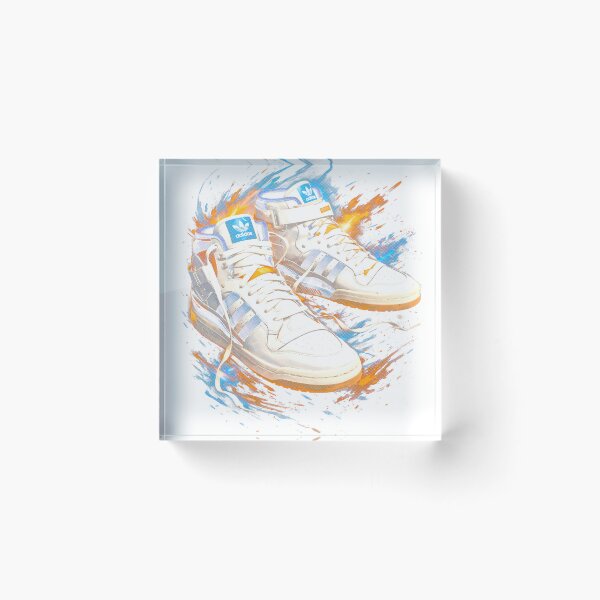 Item preview, Retro High-Top Sneaker Explosion designed and sold by MKDSN.