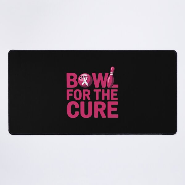 Item preview, Bowl For The Cure Bowling Breast Cancer Bowler Pink Ribbon #6397 designed and sold by lukas-lei-art.