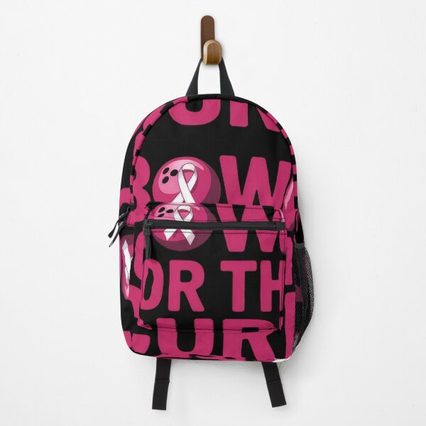 Item preview, Bowl For The Cure Bowling Breast Cancer Bowler Pink Ribbon #6397 designed and sold by lukas-lei-art.