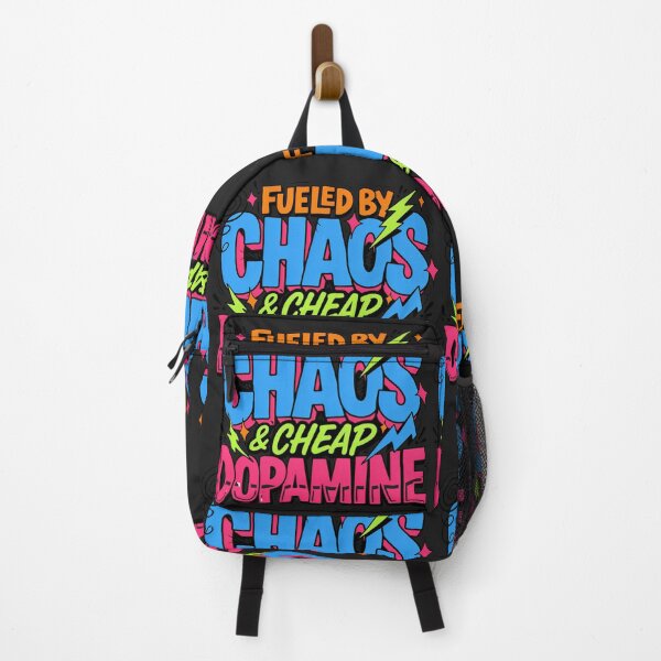 Item preview, Fueled By Chaos Dopamine Humor designed and sold by GiftLore Studio.