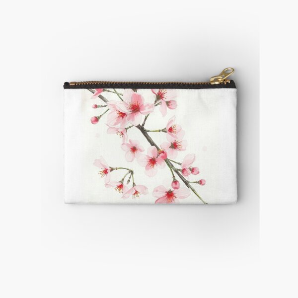 Item preview, Watercolor Cherry Blossom Branch Illustration designed and sold by Vida e Arte.
