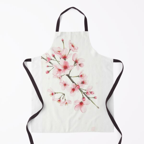 Item preview, Watercolor Cherry Blossom Branch Illustration designed and sold by Vida e Arte.