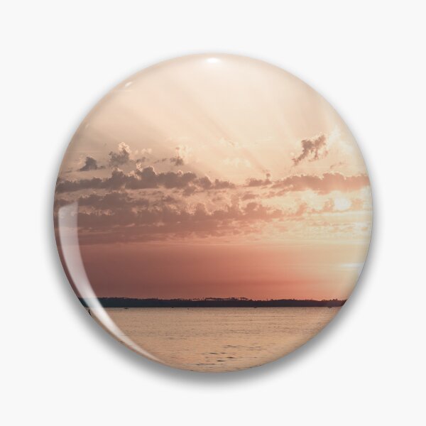 Item preview, sunset lake fisherman designed and sold by Cheneuil.
