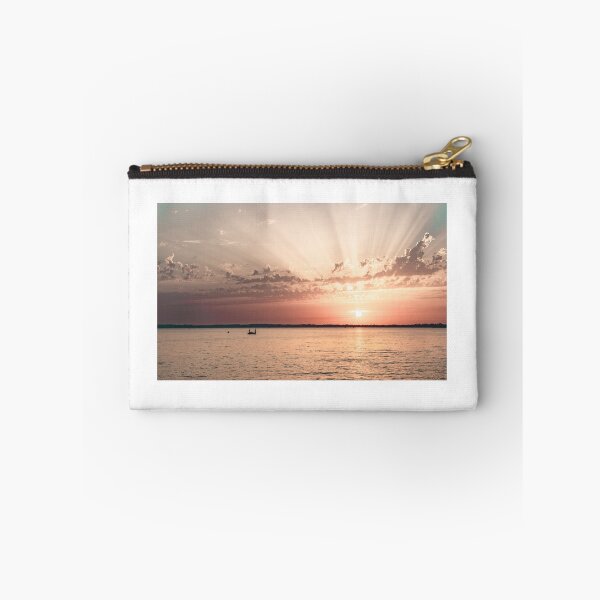 Item preview, sunset lake fisherman designed and sold by Cheneuil.