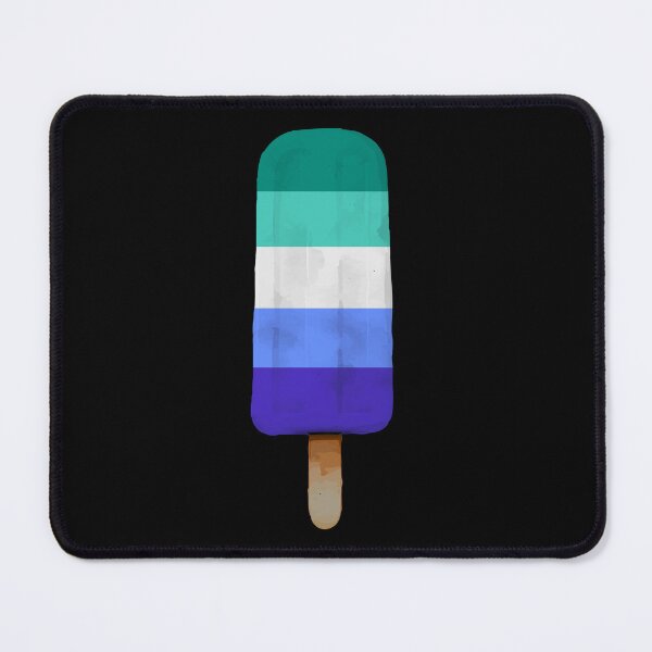 Item preview, Cute Gay Male Pride Flag Popcicle designed and sold by TackyTime.